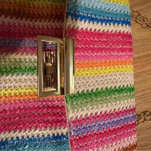 Colorful Striped Women's Bag - Picture 3 of 6